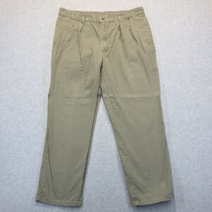 Duck Head Olive Khaki Chino Pants Cotton Straight Leg W36 L30
